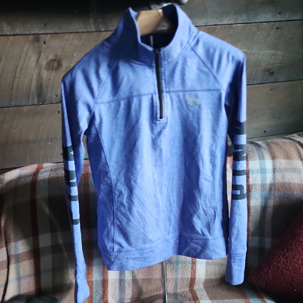 Victoria's Secret PINK Heathered Blue Top